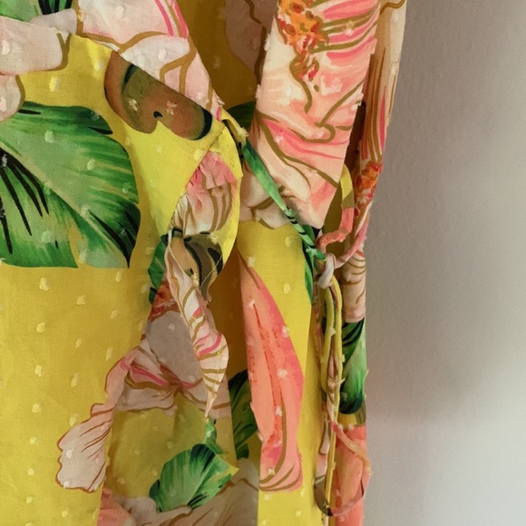 Farm Rio Norma Wrap Dress . Sz: Medium NWT - Picture 7 of 15